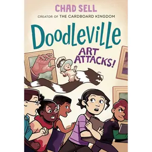 USED-Doodleville #2: Art Attacks!: (A Graphic Novel) by Sell, Chad (Paperback)