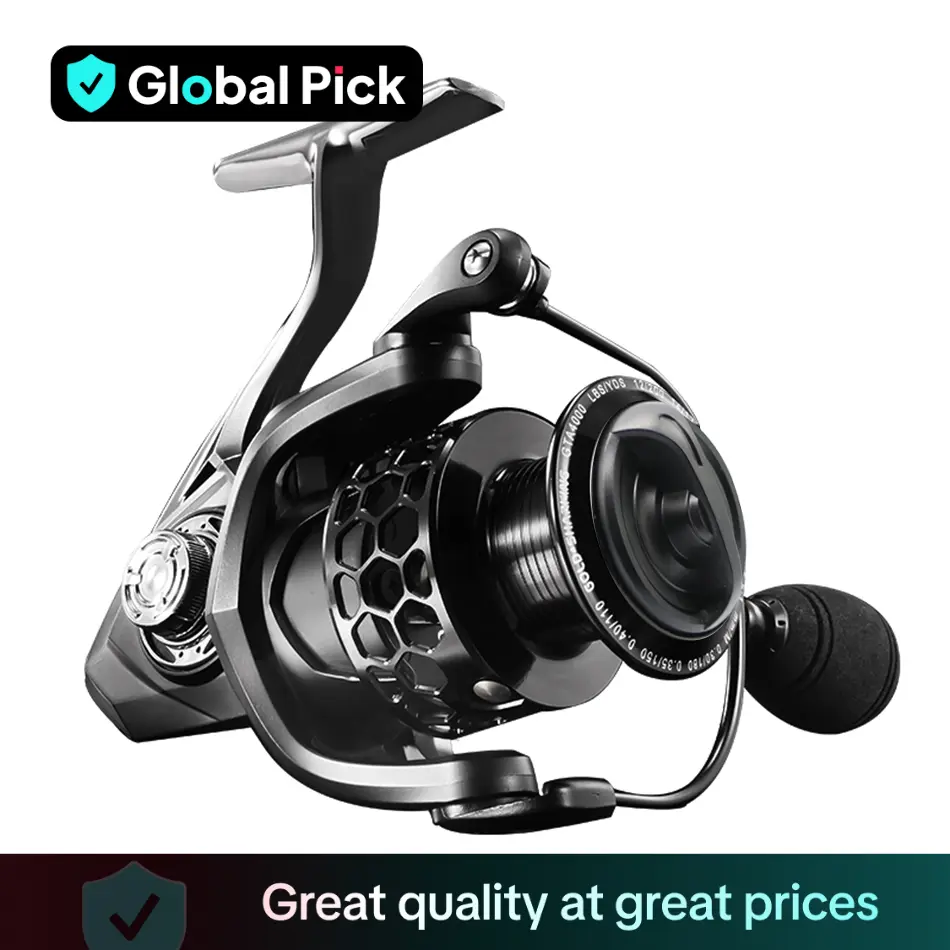 RYOBI RANMI GTA Fishing Reel All Metal Spinning Reel 14+1 BB 5.5:1 Saltwater Corrosion Preventive Fishing Tackle