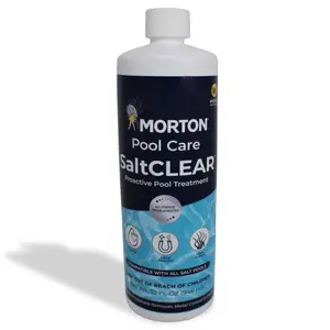Morton Pool Care SaltCLEAR Swimming Pool Proactive Treatment, 32 Oz