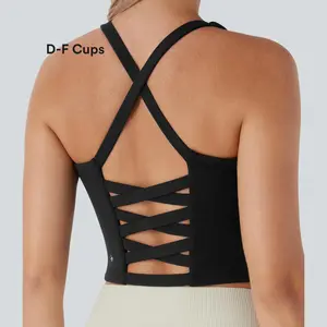 Halara Cropped Yoga Tank Top-D/DD/DDD/F Cups