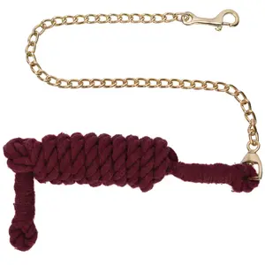 Schneiders 8 Cotton Lead Rope with Chain