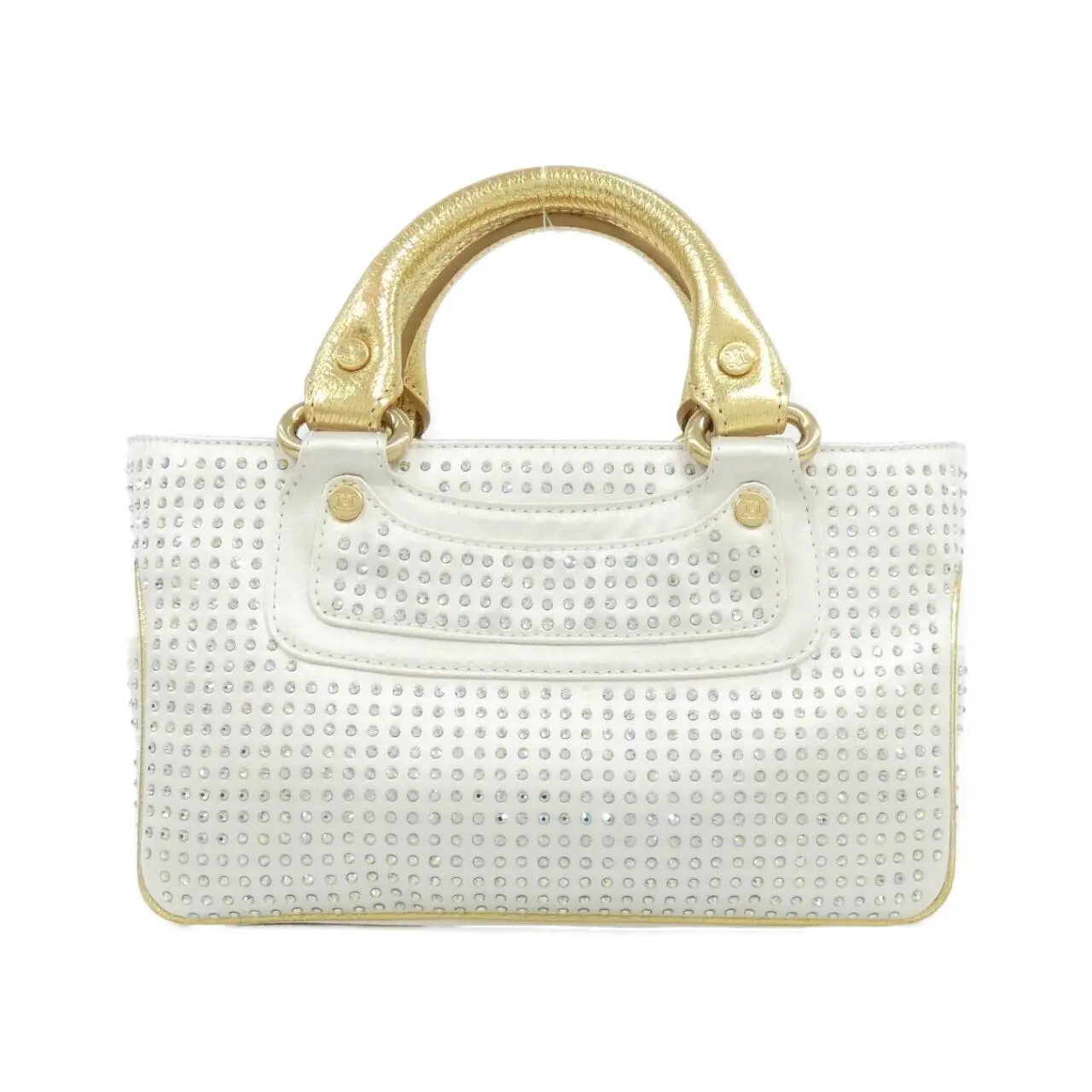 Pre-owned Celine Satin Shoulder Bags Handbag
