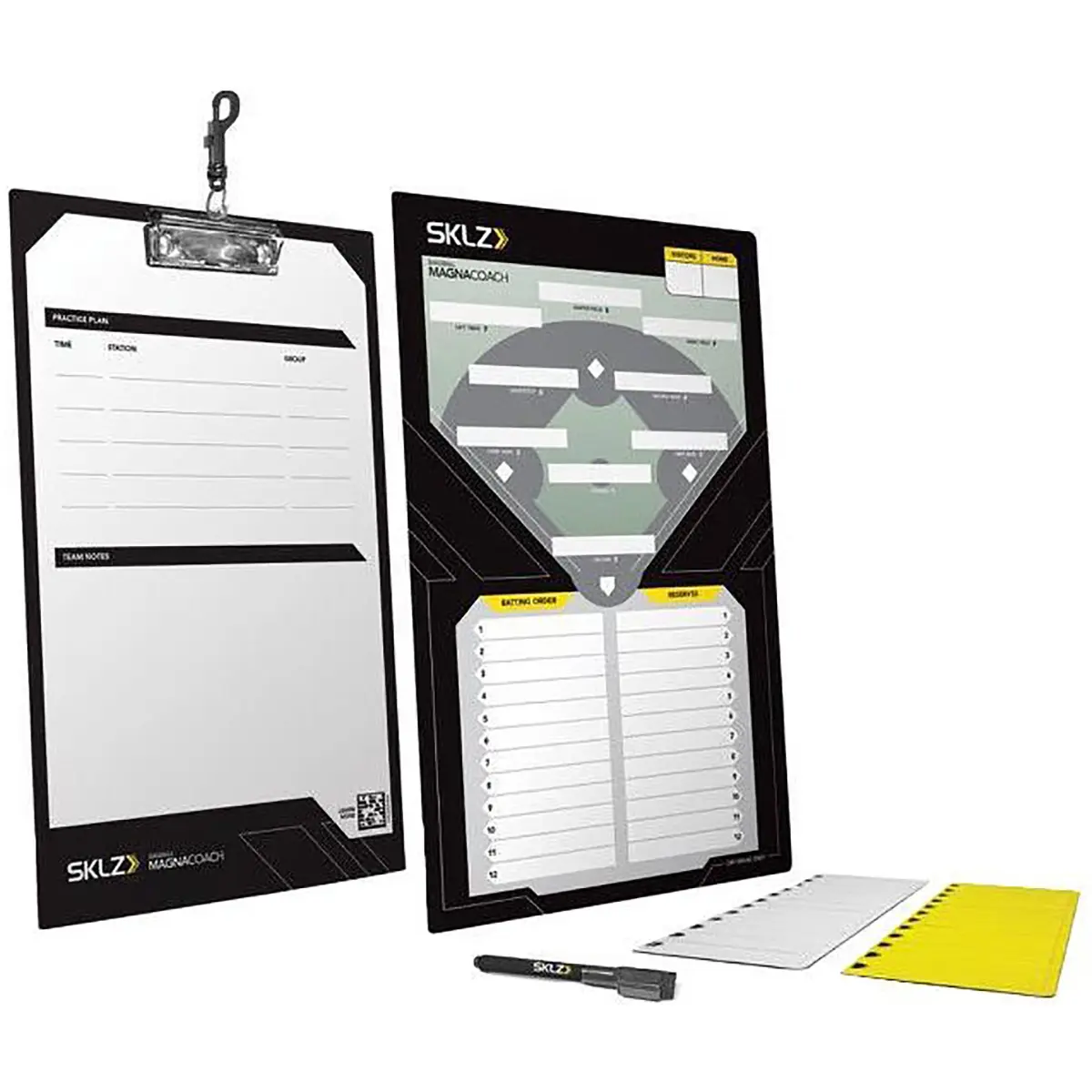 SKLZ MagnaCoach Baseball Dry Erase Clipboard