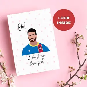 Funny Valentine's Card/ Anniversary Card / Cute Card / Greeting Card / funny anniversary card for him/ Love Card