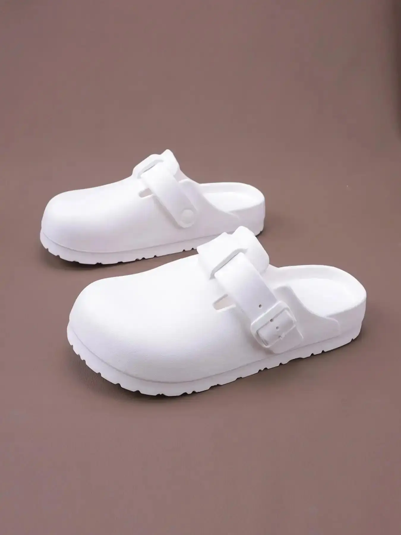 Women's Summer Eva Casual Slippers, Slide Thick Sole Lightweight Soft Design, Indoor Outdoor Wear, Comfortable Walking Shoes for Women, trendy essential polished silhouette flattering chic wardrobe