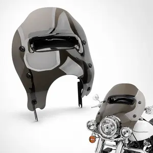 Smoked Vented Windshield for Harley Road King FLHR FLHRC FLHRXS 1994-2025