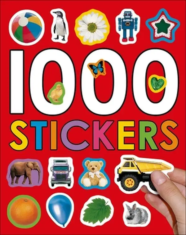 1000 Stickers (Sticker Activity Fun): Pocket-Sized [With Stickers] -- Roger Priddy, Mixed Media Product