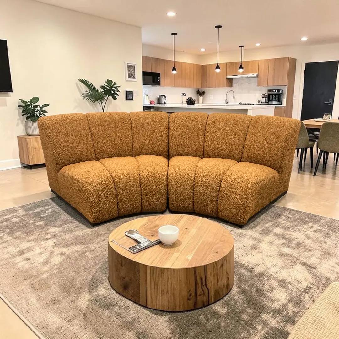 Castlery Marlow Performance Bouclé Wedge Couch