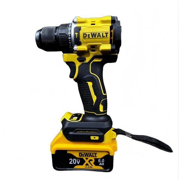 DeWalt DCF805-20V Brushless 1/2" Hammer Drill, 90 Nm Max Torque, 0-650 / 0-2,000 RPM, 34,000 BPM, 15-Clutch Settings, For Heavy Duty Drilling and Fastening