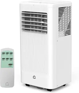 8000 BTU Portable Air Conditioner 4 in 1 Cooling Fan Dehumidifier and Heater with Remote Control