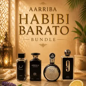 AARRIBA - Habibi Barato Bundle | Hayaati Man + Bharara Absolu + Fakhar Man + 9 pm | Eau De Parfum | 100 ML | Spicy - Citrus & Aromatic Notes