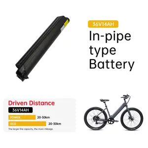 36V 14Ah Reention EEL  Mini Electric Bike Battery Compatible with RIDE1UP Core 5, HIMO C20, BAIGI B26, iGO Core Elite 3 Electric Bikes (36V14Ah L430 MINI)