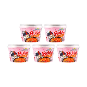 SAMYANG Korean Buldak Carbonara Topokki - Spicy Chicken and Cheese Flavor, 6.31oz*5 Pack【Value Pack】【Trending on TikTok】 SAMYANG Korean Buldak Carbonara Topokki - Spicy Chicken and Cheese Flavor, 6.31oz*5 Pack【Value Pack】【Trending on TikTok】