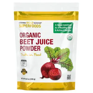California Gold Nutrition Superfoods, Organic Beet Juice Powder, 8.5 oz (240 g)