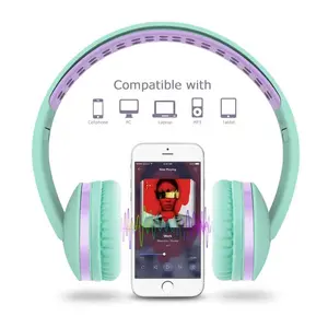 Ear with Microphone Foldable Stereo Tangle-Free Headphones for Gaming Esports Office Study Daily Entertainment Commuting Travel Zero-latency Sound Localization Noise Reduction HD Calls