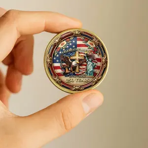 1776-2026, 250TH Anniversary U.S.A. Commemorative Challenge Nickel Coin, USA Coin