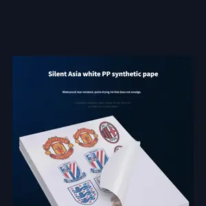 25 Sheets A4 Matte Adhesive Sticker Paper, Scratch-Resistant Self-Adhesive Print Label Paper, Multi-Purpose Copy Paper for DIY Art Crafts