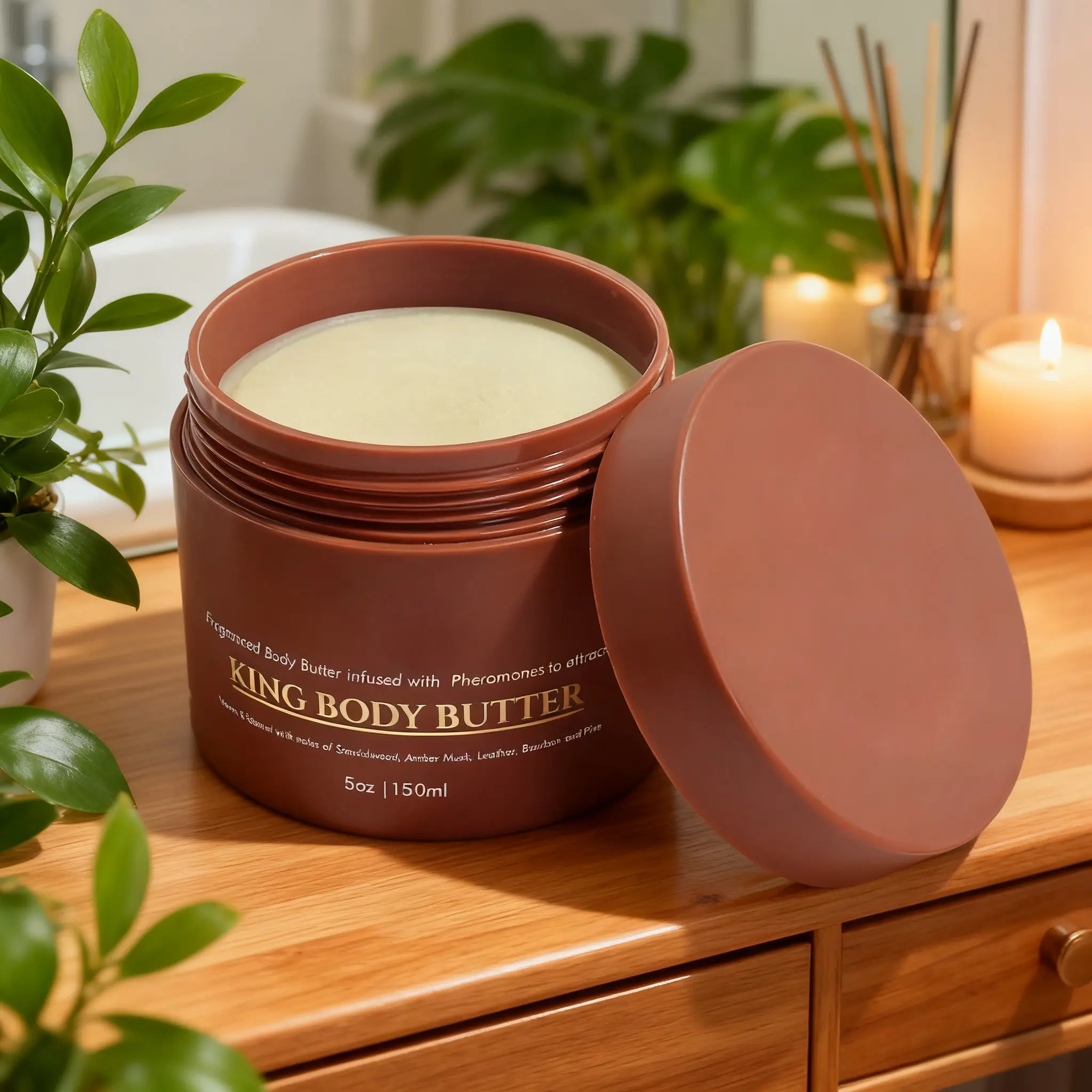 Luxury Body Butter for Sports & Outdoor Enthusiasts, Nourishing Moisturizer for Radiant Skin, Ideal to Apply After Bath for 24H Moisture, Daily, Smooth, Hydrated Skin, Body Care
