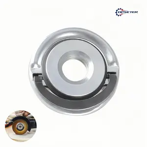 OPSETER Angle Grinder Flange Nuts Quick Change Grinder Locking Nut Metal Replacement Parts For Fixing Cutting Grinding Discs Power Tool Accessories