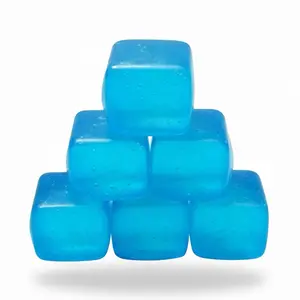 Slow Rising Super Squish Stress Relief Cube 5-Pack