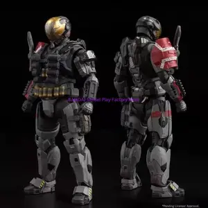 1/12 Scale Halo Action Figure - Emile-A239 Spartan-B312 Room Decoration Toy For Kids Christmas Gift Collectible Handmade Mode