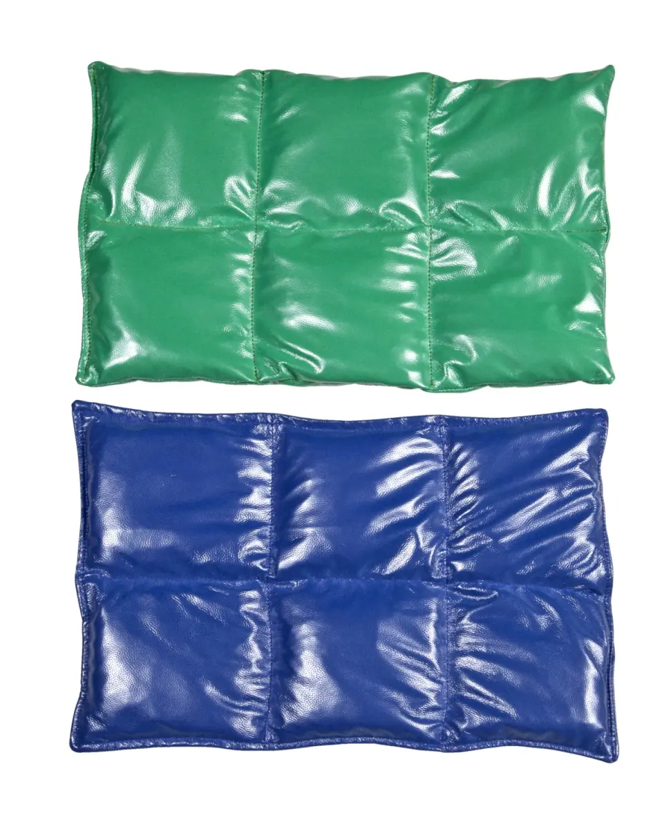 Covered In Comfort Abilitations Vinyl Weighted Lap Pad - Small, Blue, 2 lbs, 9 l x 13 w x 1 h in, School Use, Assists with Focus, Calming Effect (1595708)