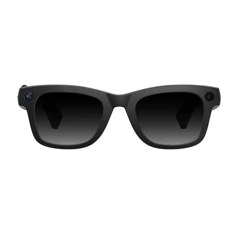 E09 AI Smart Glasses, 8MP HD Camera Glasses for Video Recording, OpenAI AI Translation, Bluetooth Audio, Hands-Free POV Camera