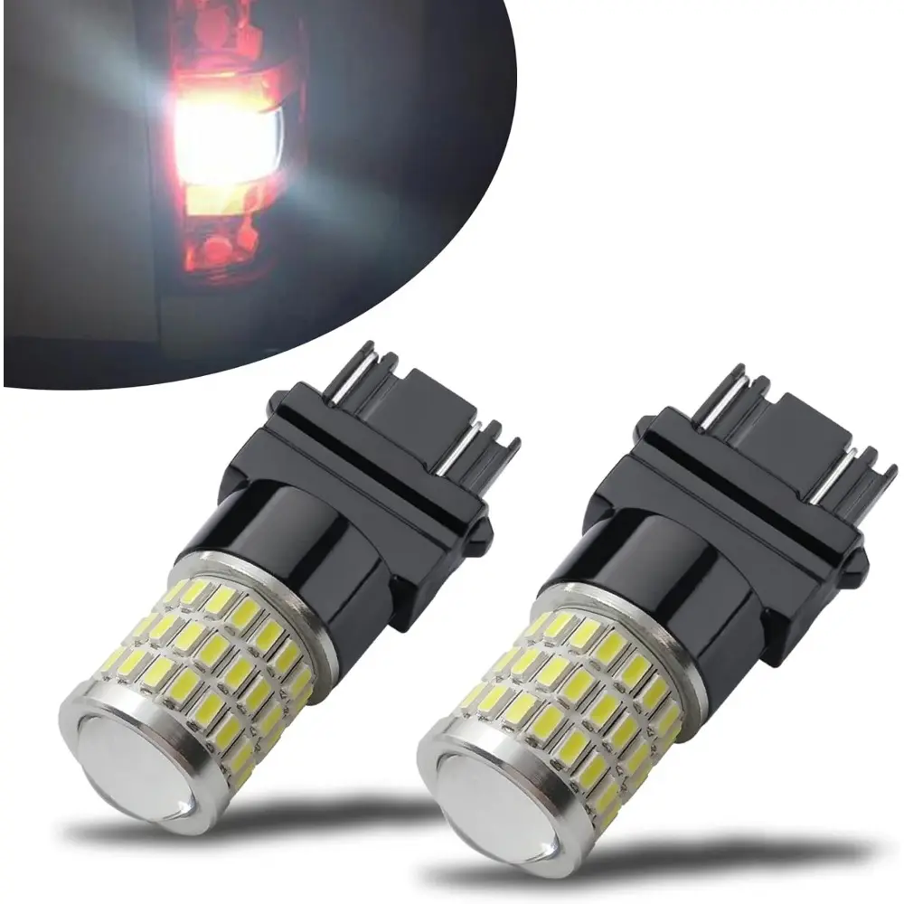 3157 LED Bulb White, 4157 3156 LED Reverse Light Bulbs Super Bright For Tail Brake Lights,Backup Lights,Turn Signal Lights, 2 Pack
