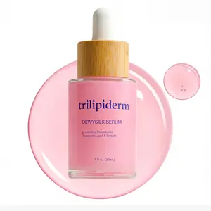 Trilipiderm DewySilk Brightening Serum | Niacinamide Tranexamic Acid Face Serum | Hydrating Hyaluronic Acid | Dark Spot Corrector | Glass Skin Radiance | Rosé Restoration Duo Skincare Set
