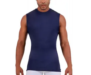Insta Slim Compression Sleeveless High Crew Neck Shirt 2MAT018