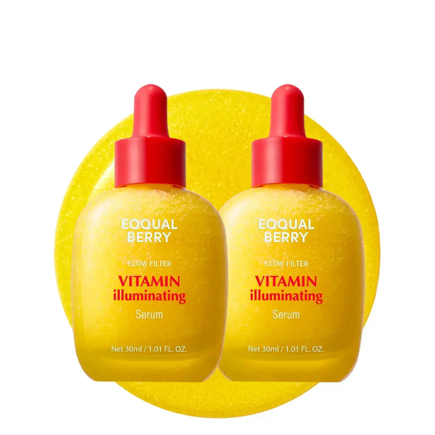 EQQUALBERRY Vitamin Illuminating Serum- BrighteningVitamin C Serum with Niacinamide | Strengthens skin barrier | Hydrates using Ceramide and Hyaluronic Acid,1.01oz/30ml