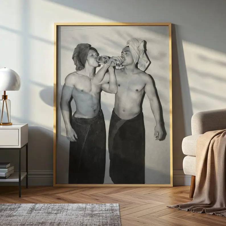 Heated Rivalry, Shane & Ilya, Hudson Williams and Connor Storrie, Printable Wall Art