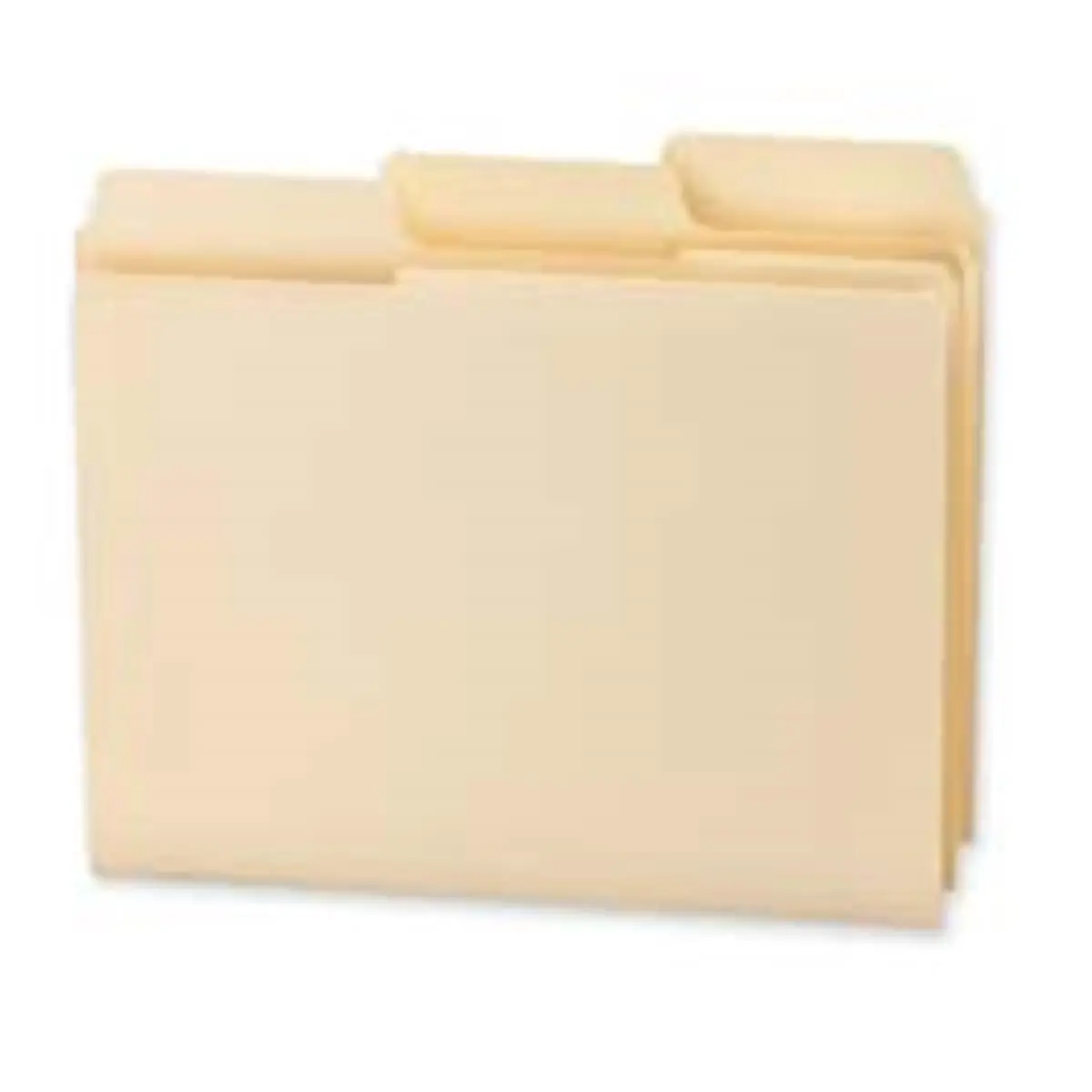 Smead Manufacturing Company SMD10395 SuperTab File Folders - Letter Size, 1/3 Cut Tab, Guide-Height 2-Ply Extra-Wide Tabs, 11pt Manila, 90% Larger Label Area, Improved Labeling, Fits Standard File Cabinets, Assorted Positions