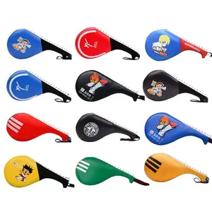 Taekwondo Foot Target Children Adult Training Equipment Training Target Foot Board Taekwondo Target Foot Handle Road Target Chicken Leg Target