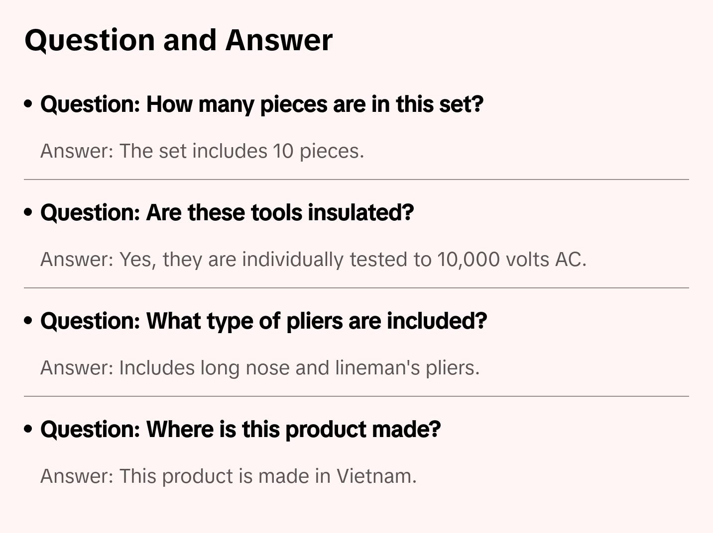 Wiha Tools 32891 Insulated Pliers / Cutters / Screwdrivers Set in Zipper Case, 10 Pc.