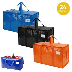 Large Moving Bags,24 Gallon Heavy Duty Totes For Storagewith Visible Labels , Wrap Around Handles, Storage Bags for Space Saving, Change of seasons Alternative to Moving Boxes Back to school season mothersdaygift