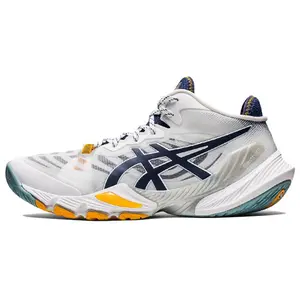 nike Asics Metarise 'White Deep Ocean' Mid-Top Training Shoes for Men in Grey-Blue  vomero  roam