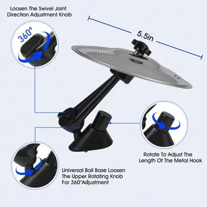 Car Cymbal Air Vent Car Crash Cymbal Air Vent Mini Drum Cymbal For Music Lovers  Car Crash Cymbal Air Vent Universal Auto Air Ventilation Port Clip-On Mini Drum Cymbals for All Types of Vehicles