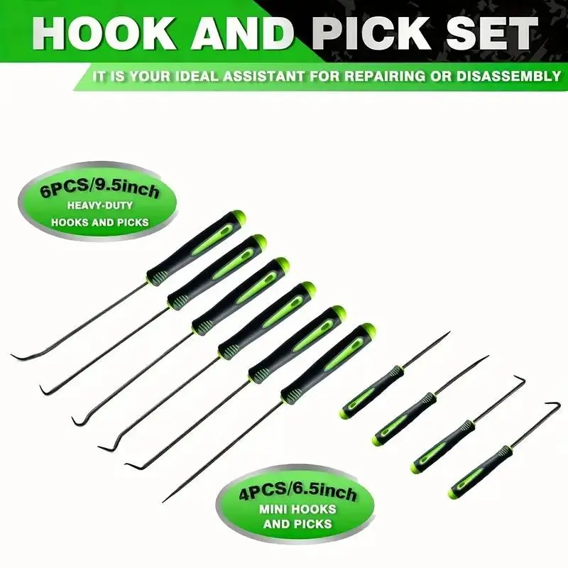 10-Piece Auto Tool Kit, Professional Car Repair Tools for Mechanics & DIY Enthusiasts, Durable Design for Efficient Maintenance, Automotive Vehicle Tool, Car Tool Set, Toolkit