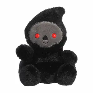 Palm Pals Spooky Omen Grim Reaper 5 inch Black Mini Soft Plush Collectable Stuffed Animal