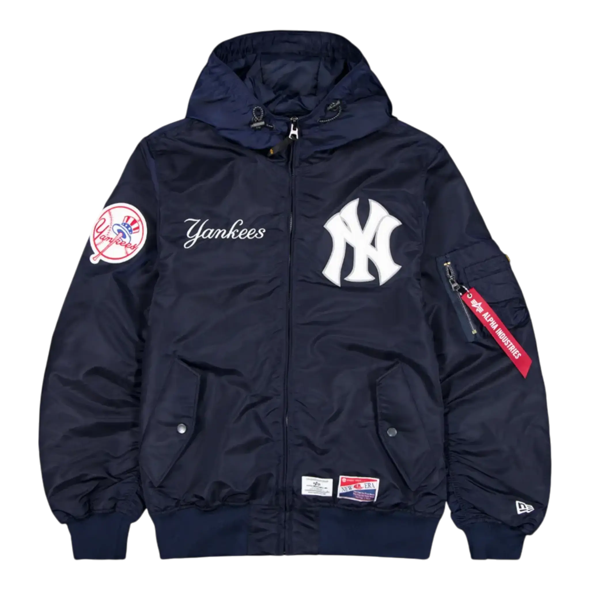 New Era x Alpha Industries MLB New York Yankees Lightweight Jacket in Navy | Men's