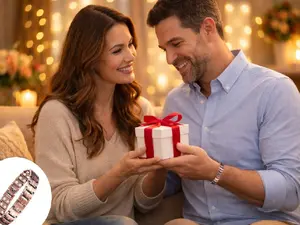 Men's Magnetic Bracelet - Double-Row Magnetic Valentine's Day Gift for Him - Durable Vintage-Style Accessory Suitable for Fitness, Daily Wear, and Formal Occasions，Valentine's Day gifts for husbands or boyfriends, Valentine's Day presents gauss magnet