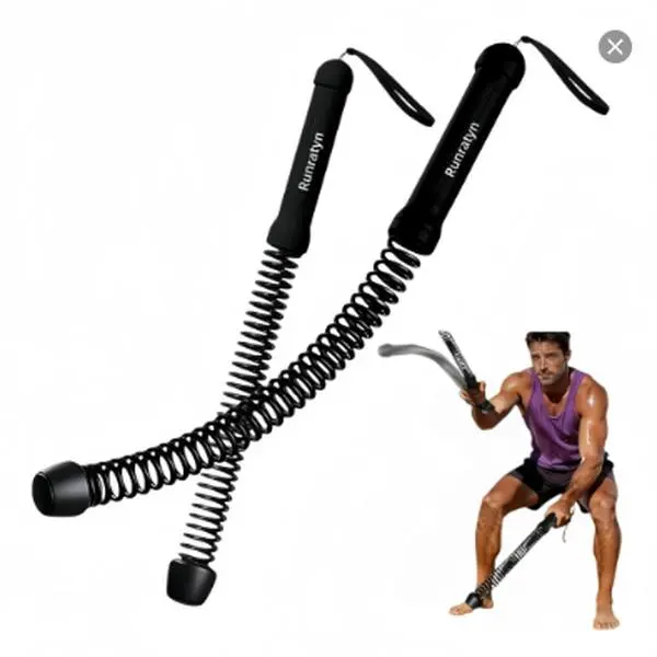 Wireless Combat Rope - Unisex Silent Cordless Portable Home Gym Kit, At-Home HIIT & Full Body Fitness Equipment, Space-Saving Indoor/Outdoor Hand Strengthener Home Gym Kit