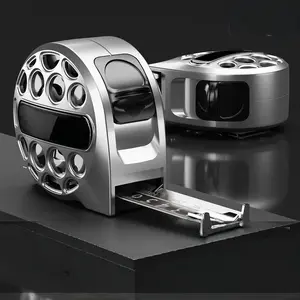 25FT Retractable Tape Measure Stainless Steel Double Sided Scale Waterproof Portable AutoLock Ruler with Magnetic Engineer Tool for Interior Decoration Woodworking