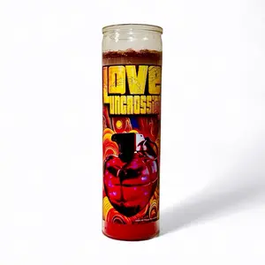 Love Uncrossing Candle - May Help to Remove Curses Hexes & Negative Energy | Boosts Love, Life & Harmony