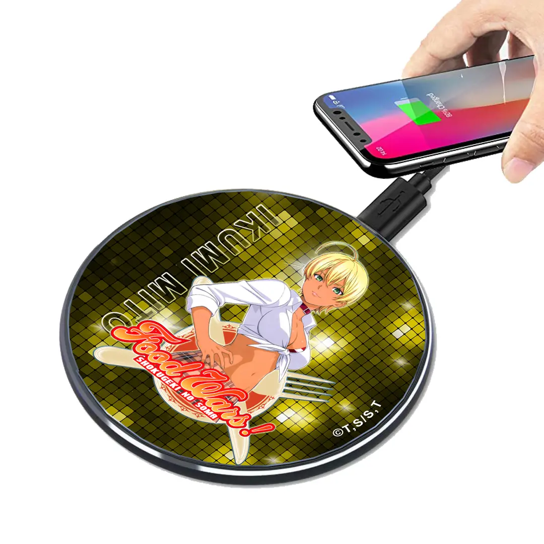 Food Wars Anime Ikumi Mito Wireless USB Phone Charger Brand New Officially Licensed Cellphone Charging