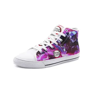 Demon Slayer (Unisex High Top Canvas Shoes)