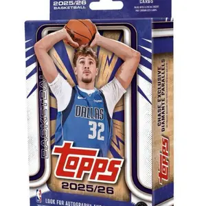 Topps 2025/26 Basketball 59 Total Cards with Chase Exclusive Diamante Parallels and Look for Autographs