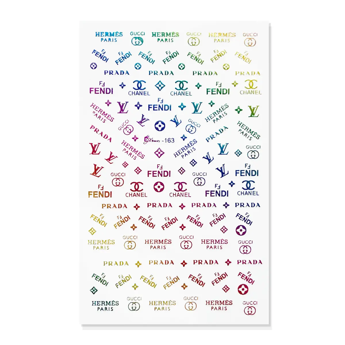 Nail Art Stickers - 163