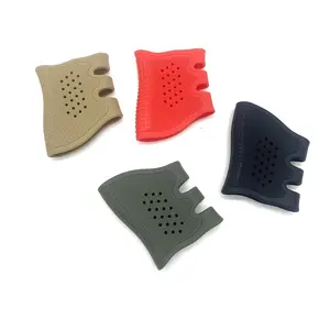 Universal Rubber Grip Sleeve – Non-Slip Protective Cover for Glock 17 / 19 / 20 / 21 / 22 / 23 / 25 / 31 / 32 / 34 / 35 / 37 / 38| Comfort & Handling Upgrade for Outdoor Practice, Hunting & Simulation Training, Great Gift for Men